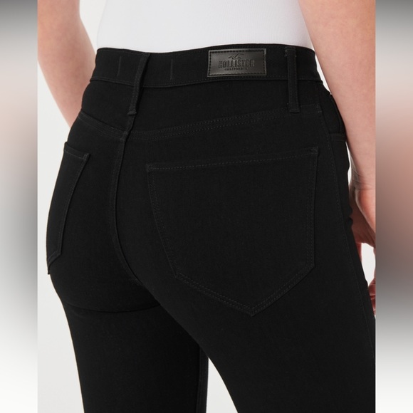 Black Hollister Flare Jeans - Picture 4 of 9